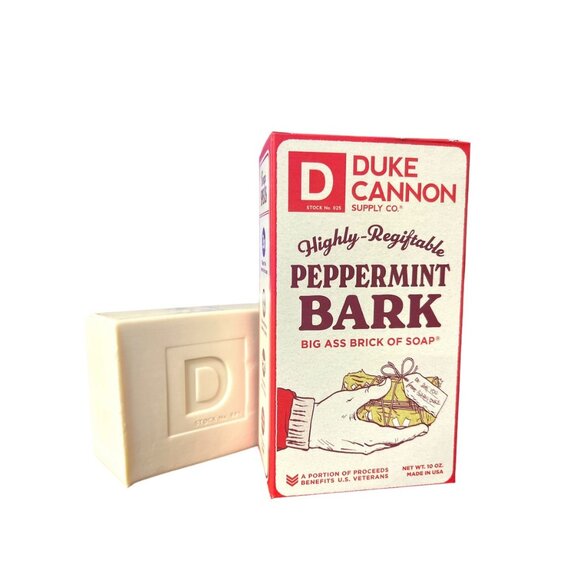 Duke Cannon Big Brick of Soap - Peppermint Bark x (2 Bars) - Picture 2 of 7